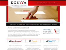 Tablet Screenshot of konffa.fi